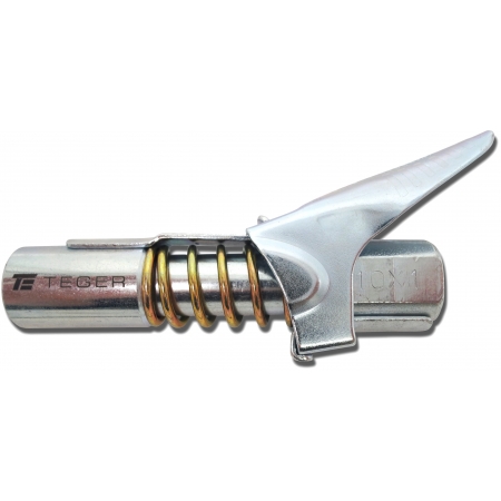 KOŃCÓWKA WĘŻA SMAROWNICY DŹWIGNIA BLOKADA M10x1